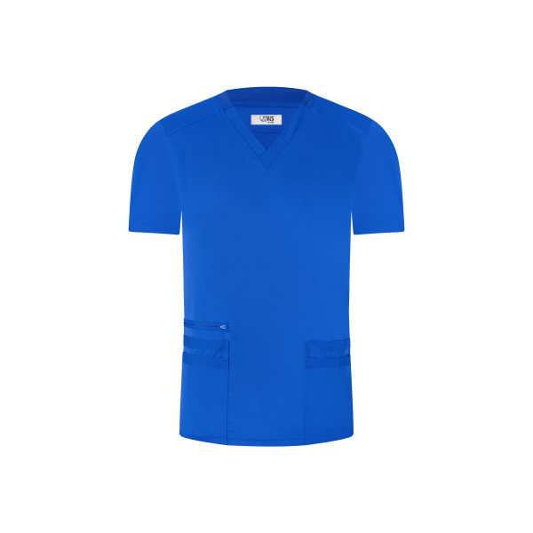 Temperature Scrub Top - Royal Blue / Azul Rey